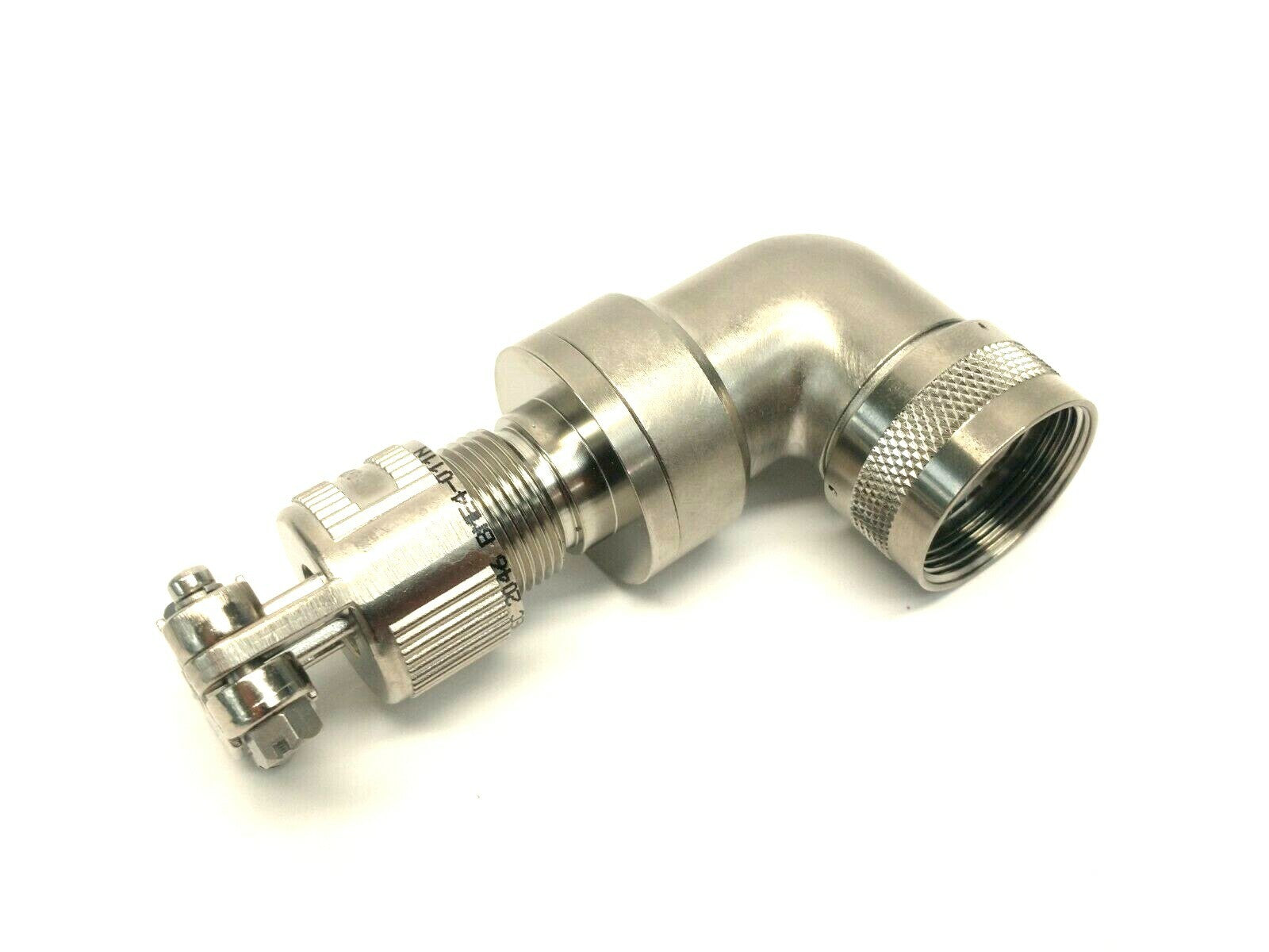 Milnec BME4-011N Aluminum 90 Degree Shell Size 16 Environmental Backshell 2046 - Maverick Industrial Sales