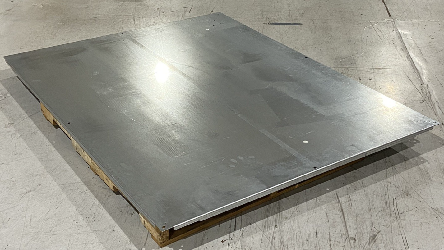 Saginaw Controls SCE-60P76GALV Subpanel 60" H x 76" W Galvanized Steel - Maverick Industrial Sales