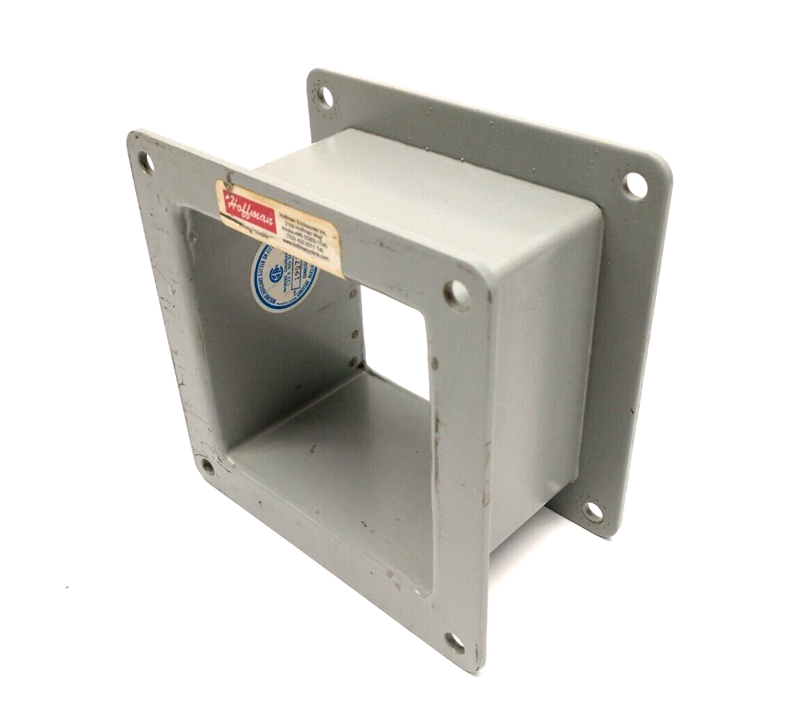 Hoffman F-44WN3 Nipple Feed-Through Wireway 4"x4"x3" Gray - Used - Maverick Industrial Sales