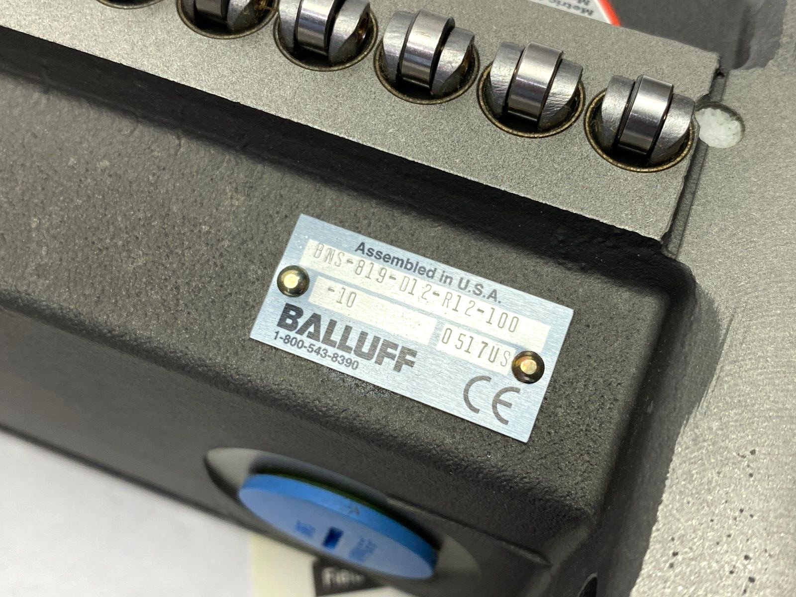 134040,BNS-819-D12-R12-100-10 | Balluff BNS-819-D12-R12-100-10 Mechanical Multi-Position Limit Switch 134040 - New – Open Box - Maverick Industrial Sales