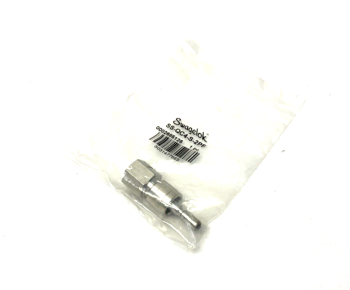 Swagelok SS-QC4-S-2PF Stainless Steel Instrument Quick-Connect Stem, 1/8" FNPT - Maverick Industrial Sales