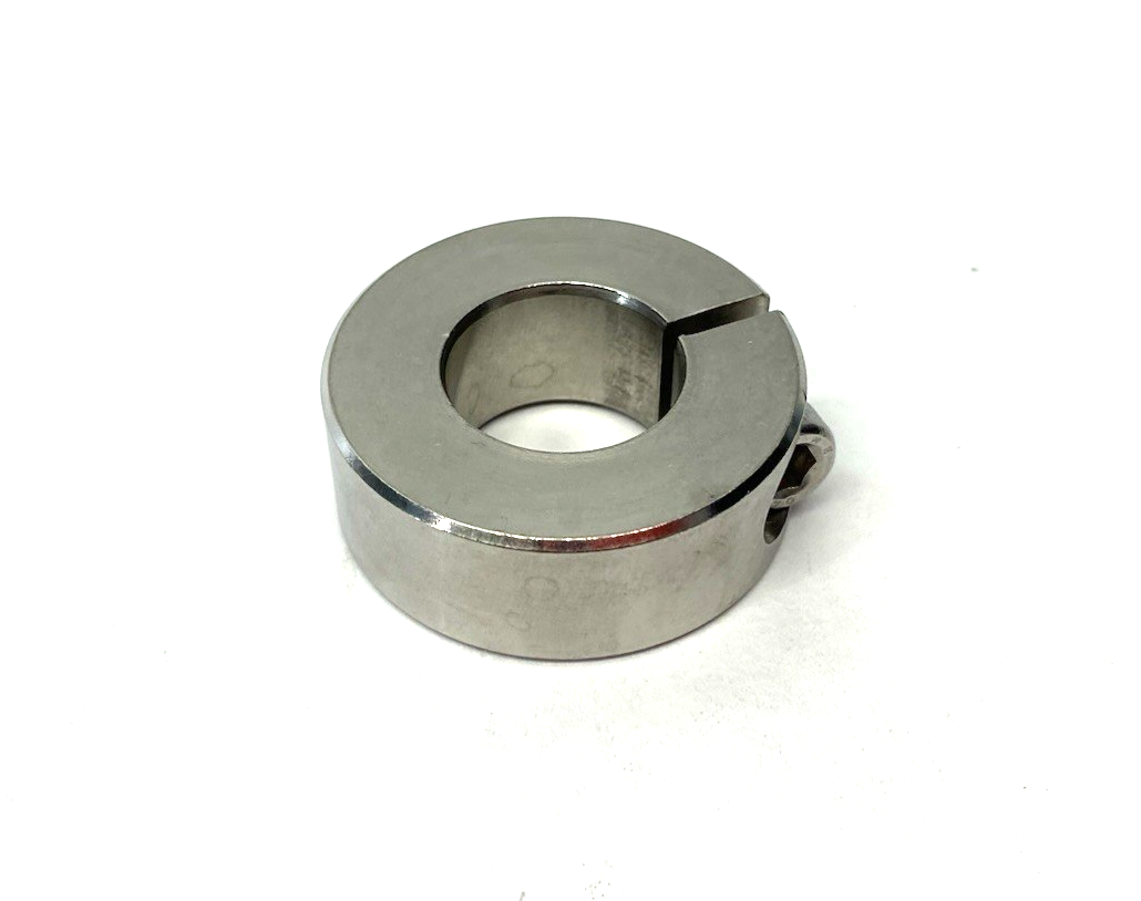 Climax M1C-20-S One-Piece Metric Shaft Collar Clamp, Stainless Steel, 20mm - Maverick Industrial Sales