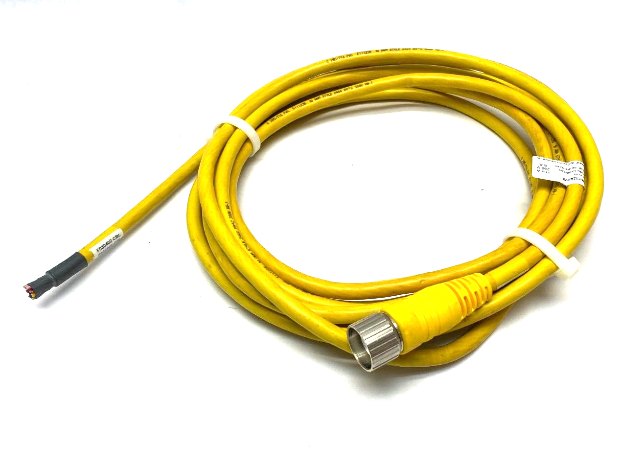 Allen Bradley 889M-F12AH-20 Ser. A Single Ended Cordset M23 12-Pin 20' Length - Used - Maverick Industrial Sales