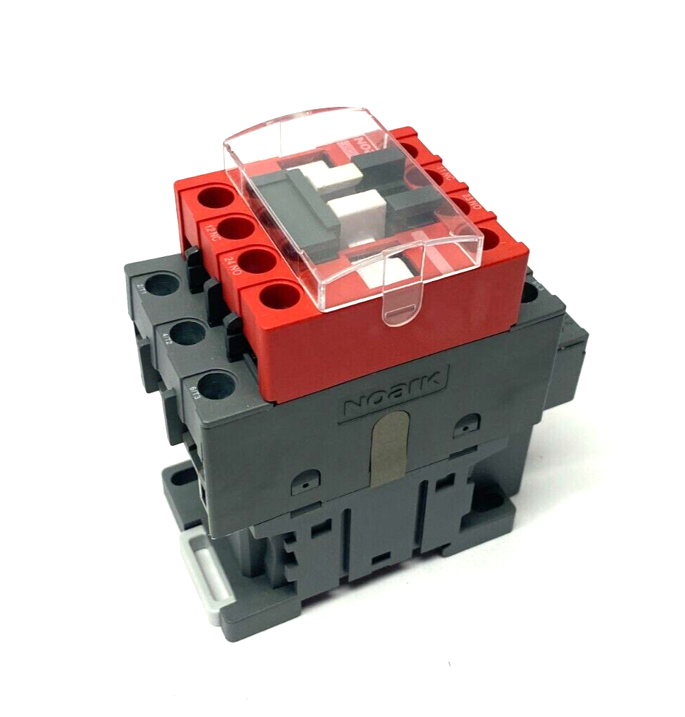 Noark Ex9CA12D11B Safety IEC Contactor 3-Pole 24VDC 1322003 - Maverick Industrial Sales
