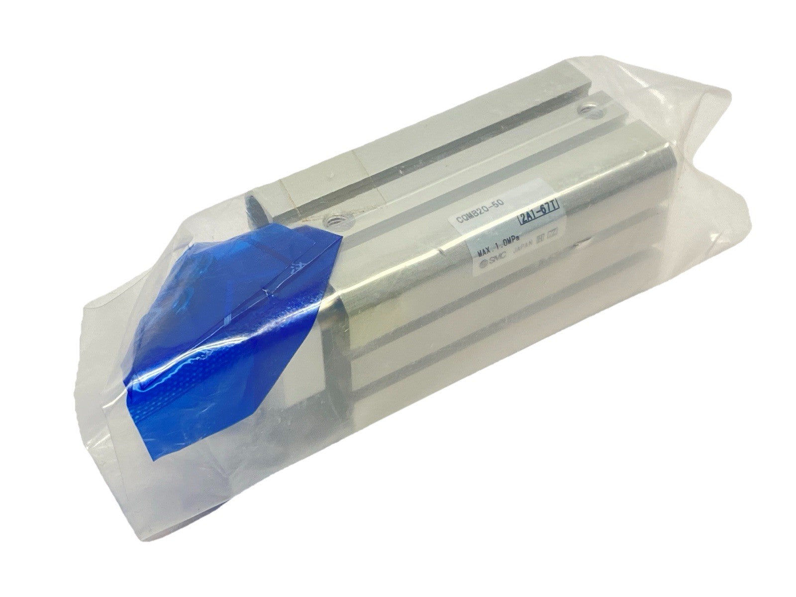 SMC CQMB20-50 Pneumatic Compact Guide Rod Cylinder 20mm Bore 50mm Stroke - Maverick Industrial Sales