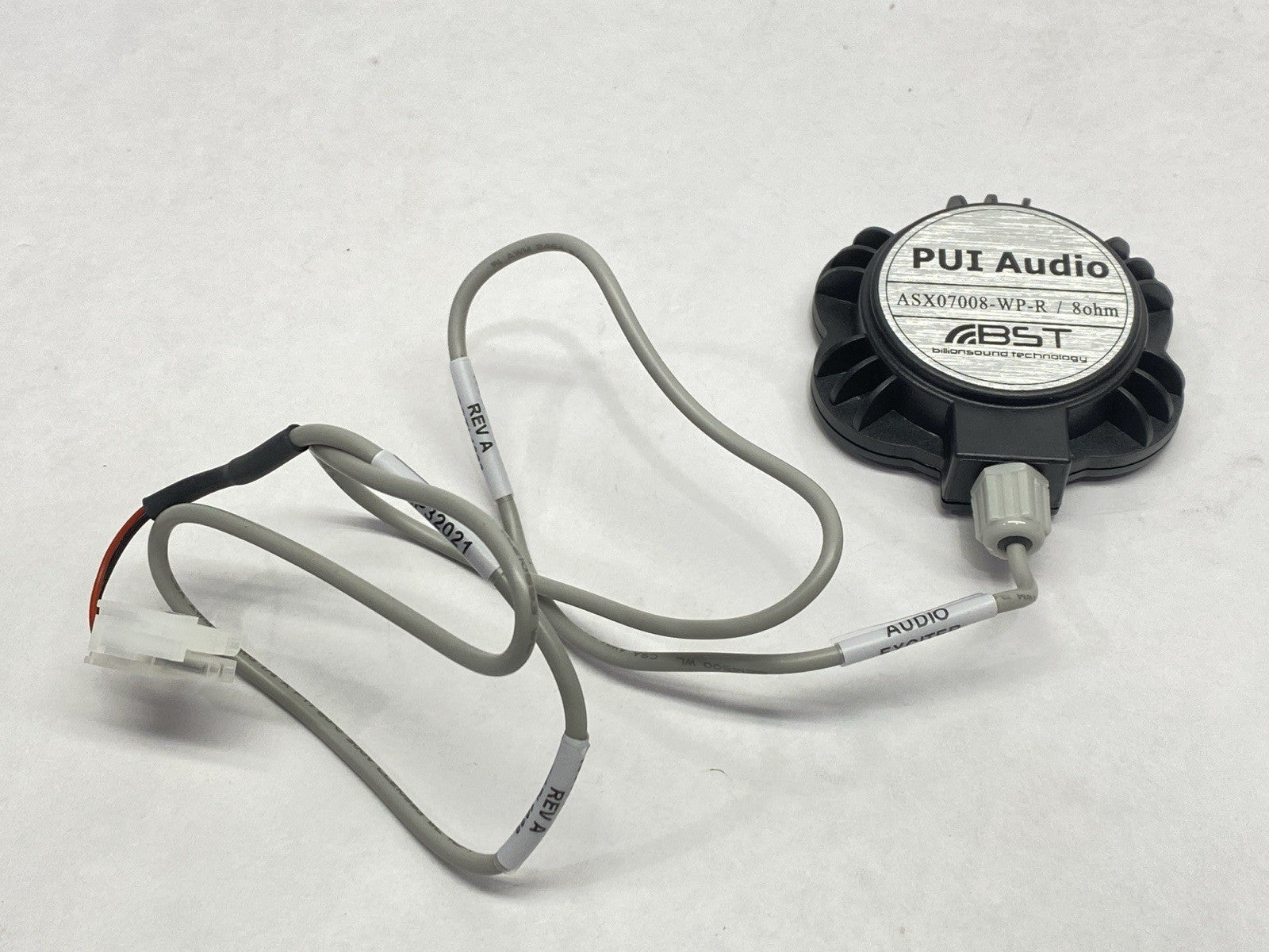 ASX07008-WP-R | PUI Audio Exciter 5W 8OHM 82DB 1200HZ - New – Open box - Maverick Industrial Sales