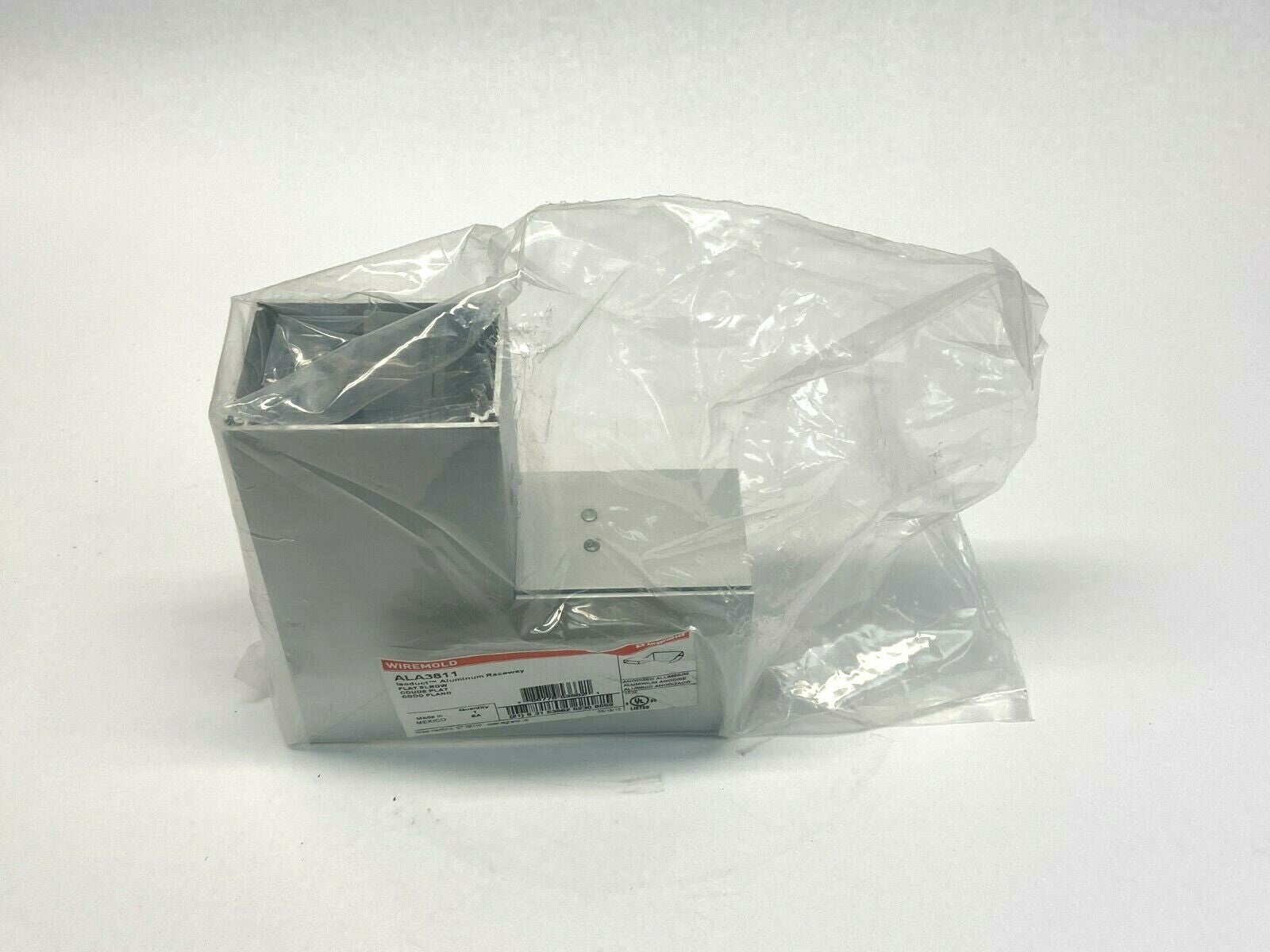 Wiremold ALA3811 Flat Elbow Fitting 90 Degree - New - Maverick Industrial Sales