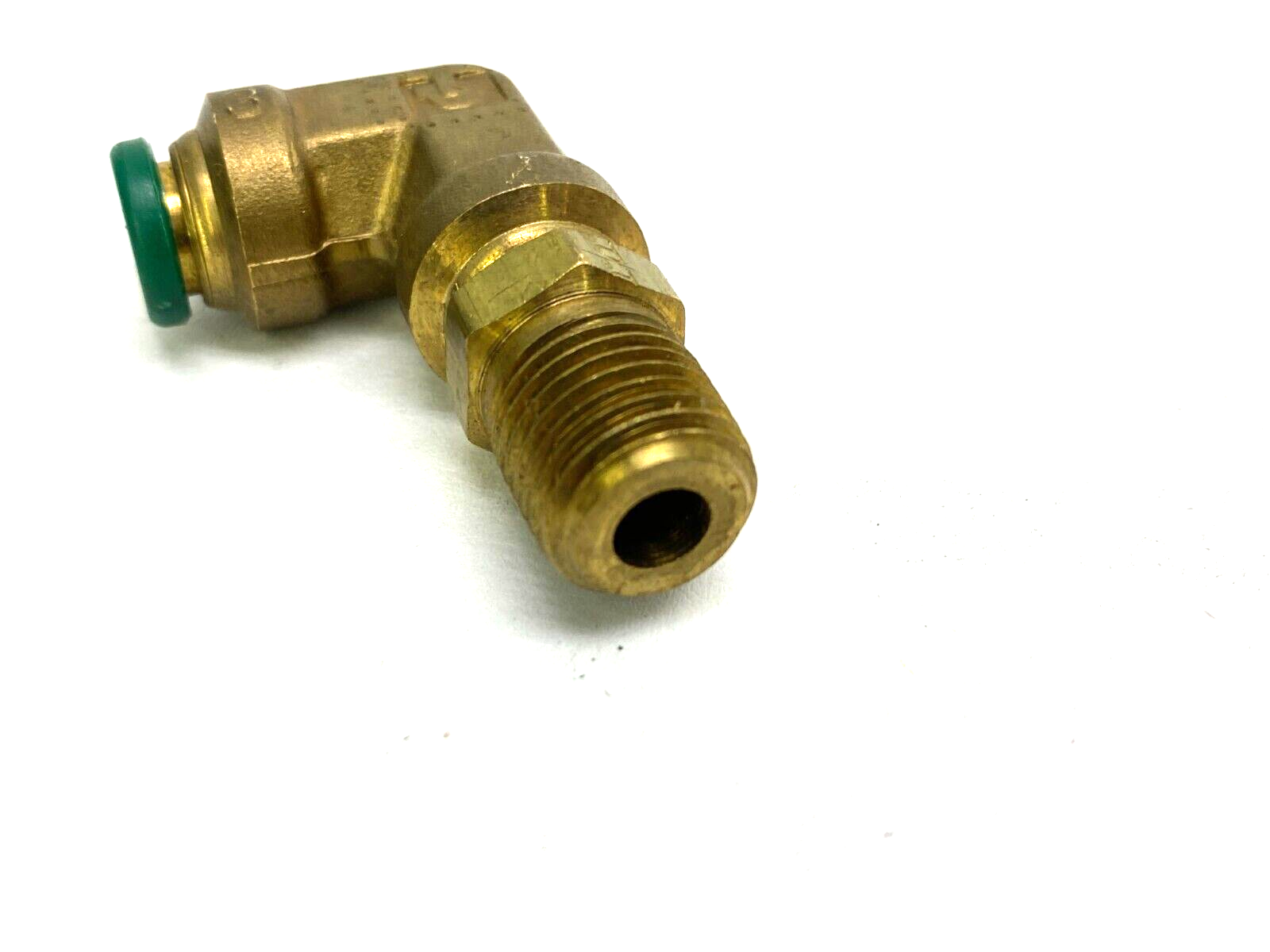 Parker 169PTC-5-4 Prestolok Push-to-Connect Swivel Elbow 5/16" x 1/4" NO SEALANT - New – Open box - Maverick Industrial Sales