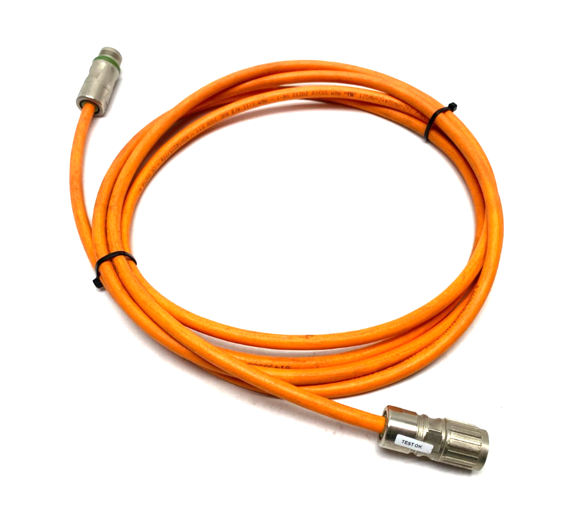 Bosch Rexroth R911382672 Servo Power Cable 3m Length RKG0063/003,0 SHELF WEAR - Maverick Industrial Sales