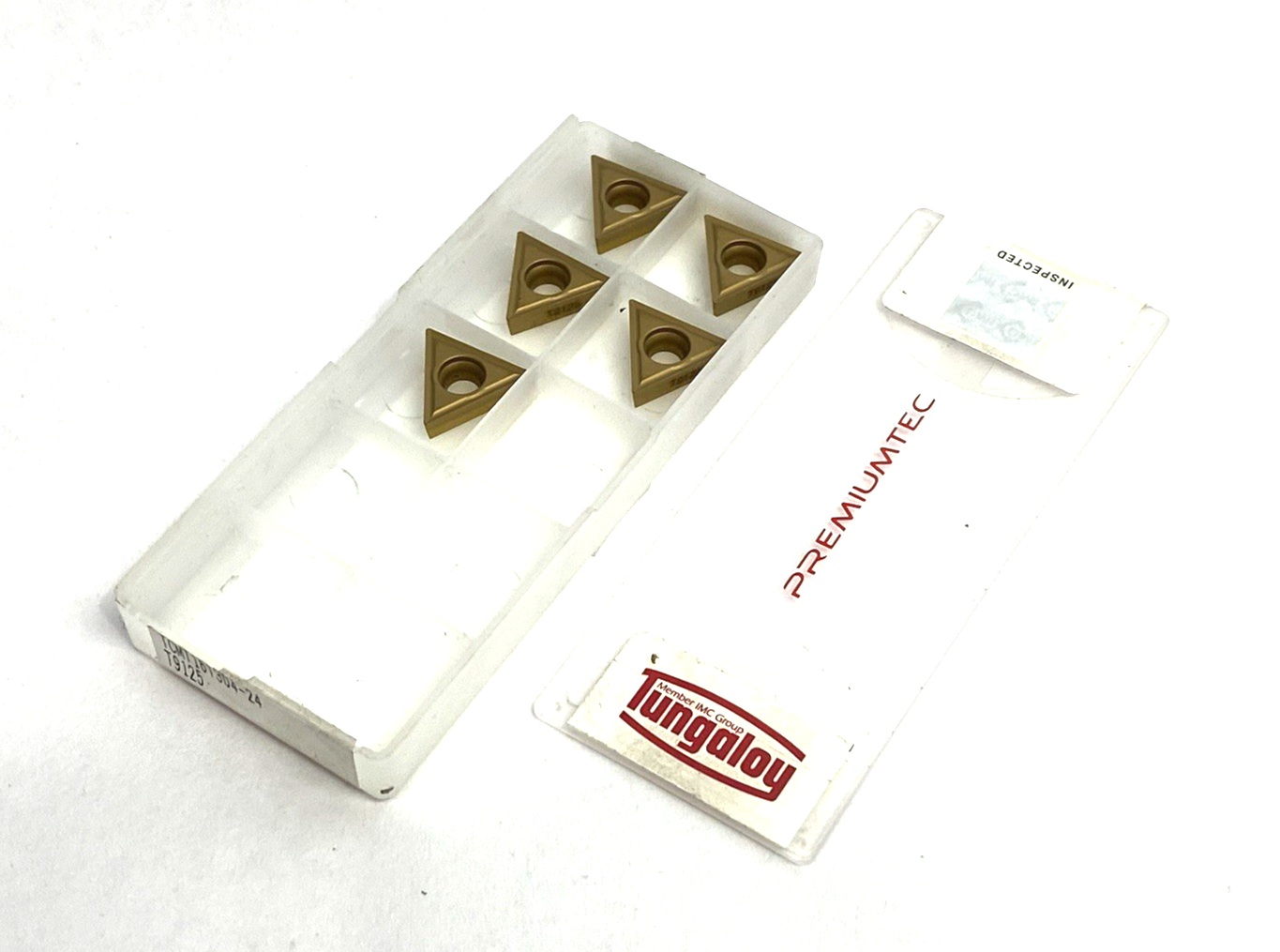 | Tungaloy TCMT16T304-24 T9125 Triangular Turning Insert 6865100 PKG OF 5 - New – Open box - Maverick Industrial Sales