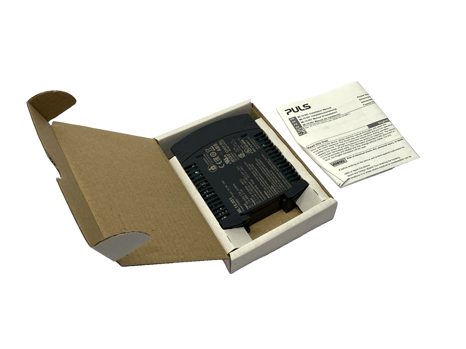 Puls ML15.051 DC Power Supply 5V 3A - New – Open box - Maverick Industrial Sales