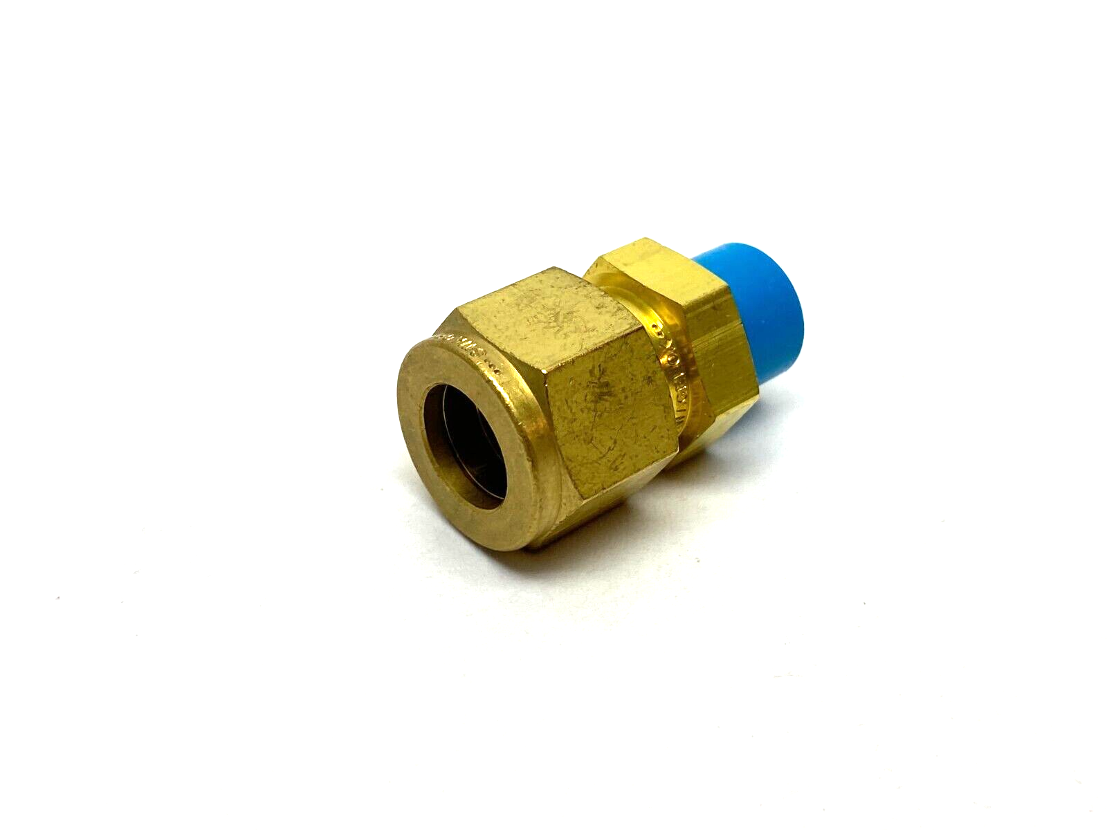 Swagelok Brass Compression Fitting O-Ring Seal 1/2" OD Tube to 9/16-18 Thread - Maverick Industrial Sales