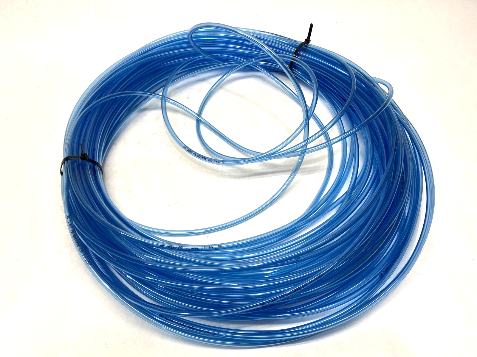 TIUB07 | SMC Blue Polyurethane Tubing 1/4" OD x .17" ID 2lb Coil - New – Open box - Maverick Industrial Sales