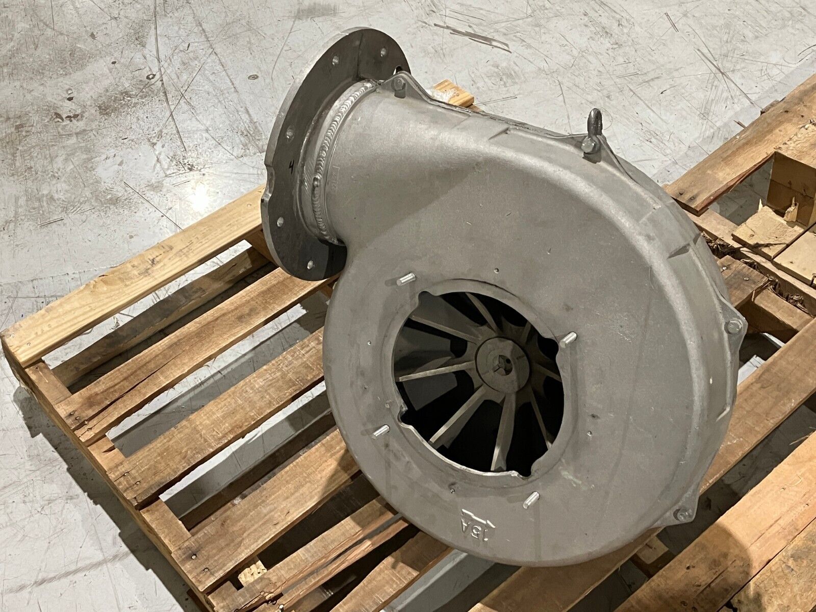 PB-15A | Aerco Centrifugal Pressure Blower R00536ET3E184TC-W22 DAMAGED MOTOR - For parts or not working - Maverick Industrial Sales
