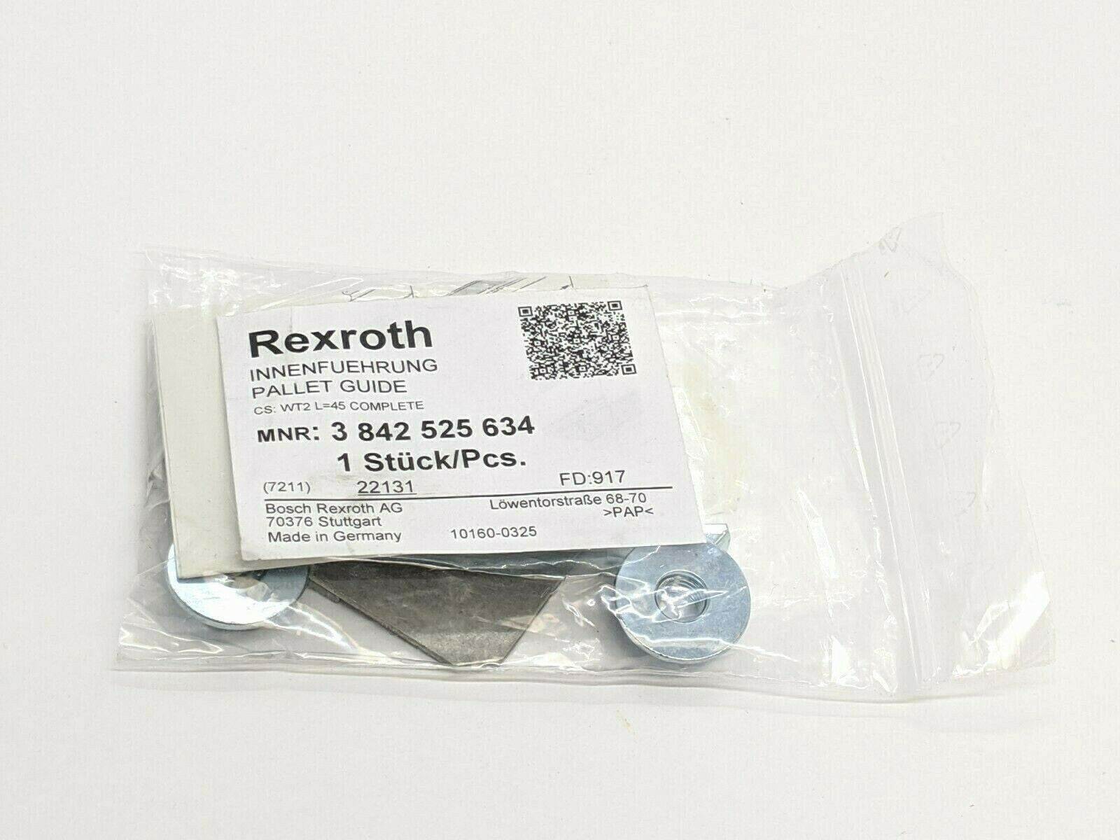 Bosch Rexroth 3842525634 Pallet Guide - Maverick Industrial Sales