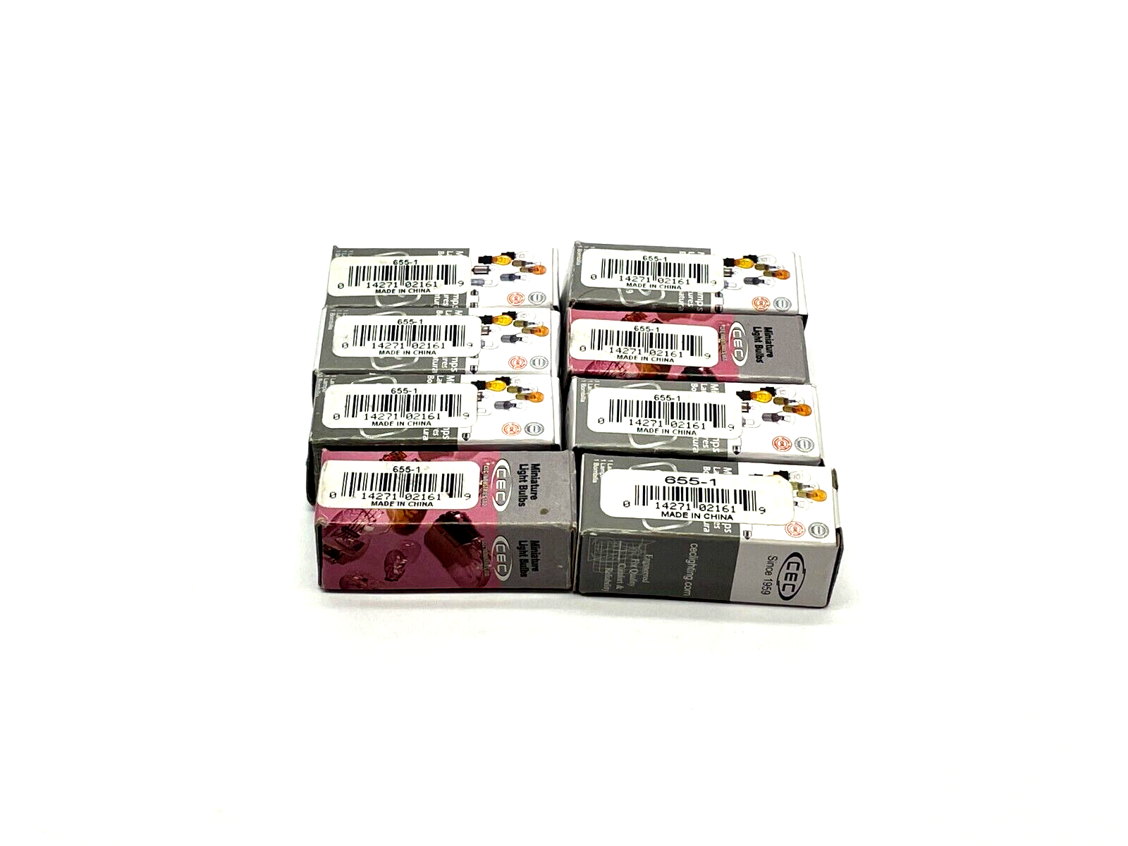 655-1 | CEC Miniature Lamps LOT OF 8 - New - Maverick Industrial Sales