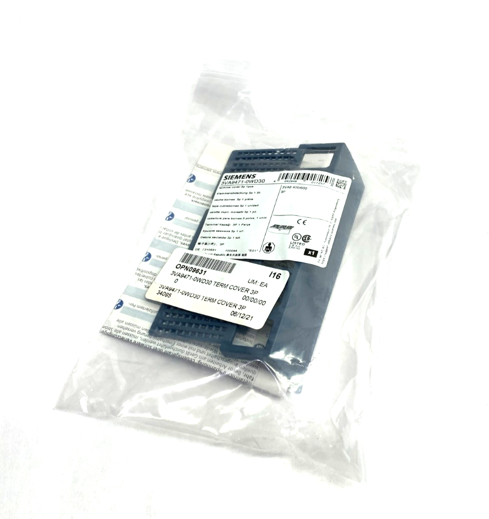 Siemens 3VA9471-0WD30 Low-Voltage Circuit Breaker Accessory - Maverick Industrial Sales