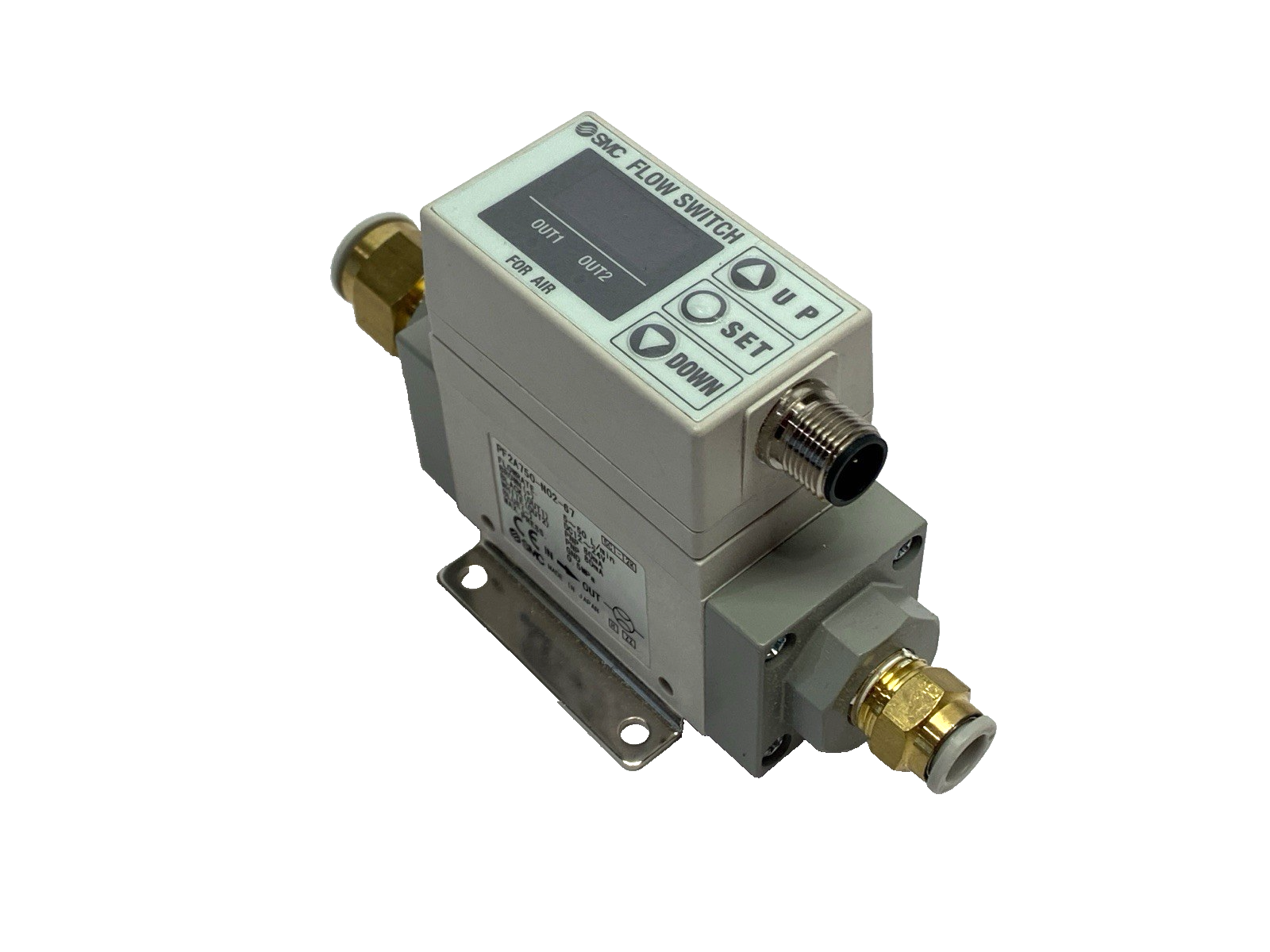 SMC PF2A750-N02-67 Digital Flow Switch 24VDC - Used - Maverick Industrial Sales