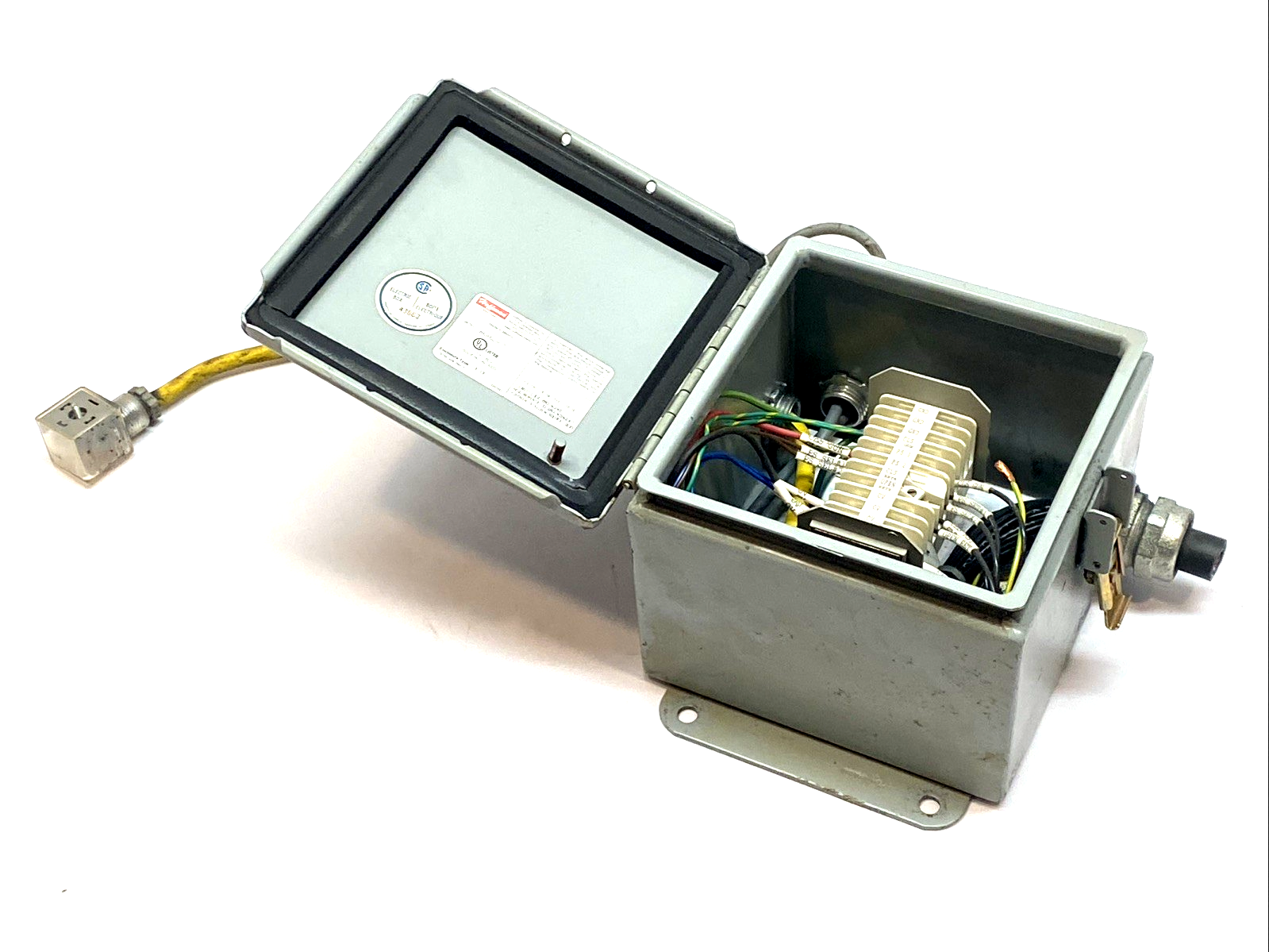 Hoffman A606CHFTC NEMA 12 Steel Enclosure 6×6×4.54 - Maverick Industrial Sales