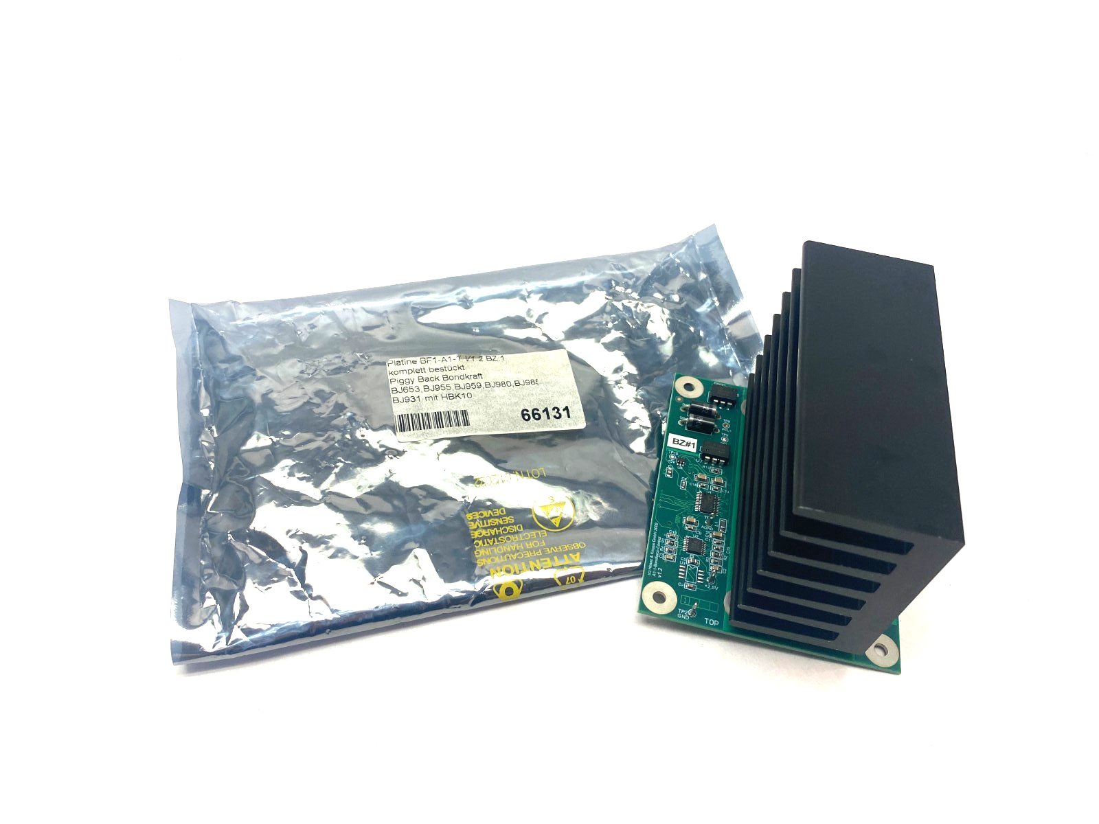 Hesse 3705660102.010 Piggyback Module for Bondjet BF1-A1-1 V1.1 BZ:1 - Maverick Industrial Sales