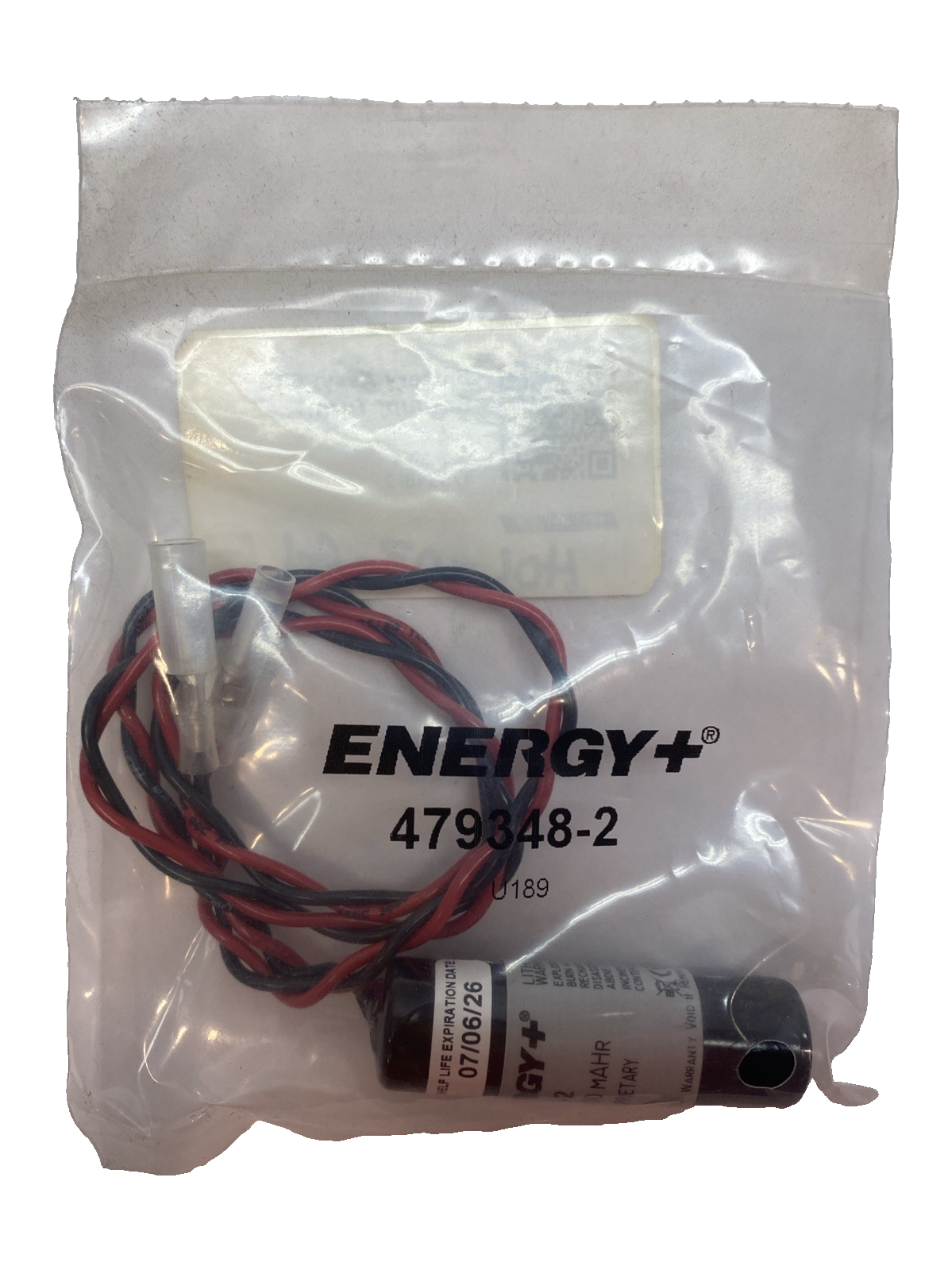 Yaskawa 479348-2 Battery ASSY Backup A6825 - New – Open box - Maverick Industrial Sales