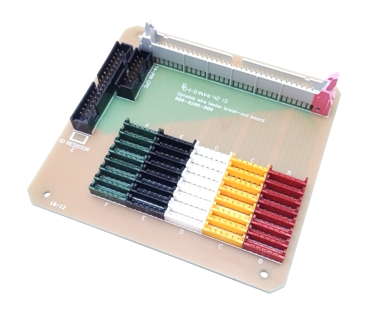 800-0206-000,Wire Tester Break-Out Board | Dynalab 800-0206-000 Wire Tester Break-Out Board PCB - Used - Maverick Industrial Sales
