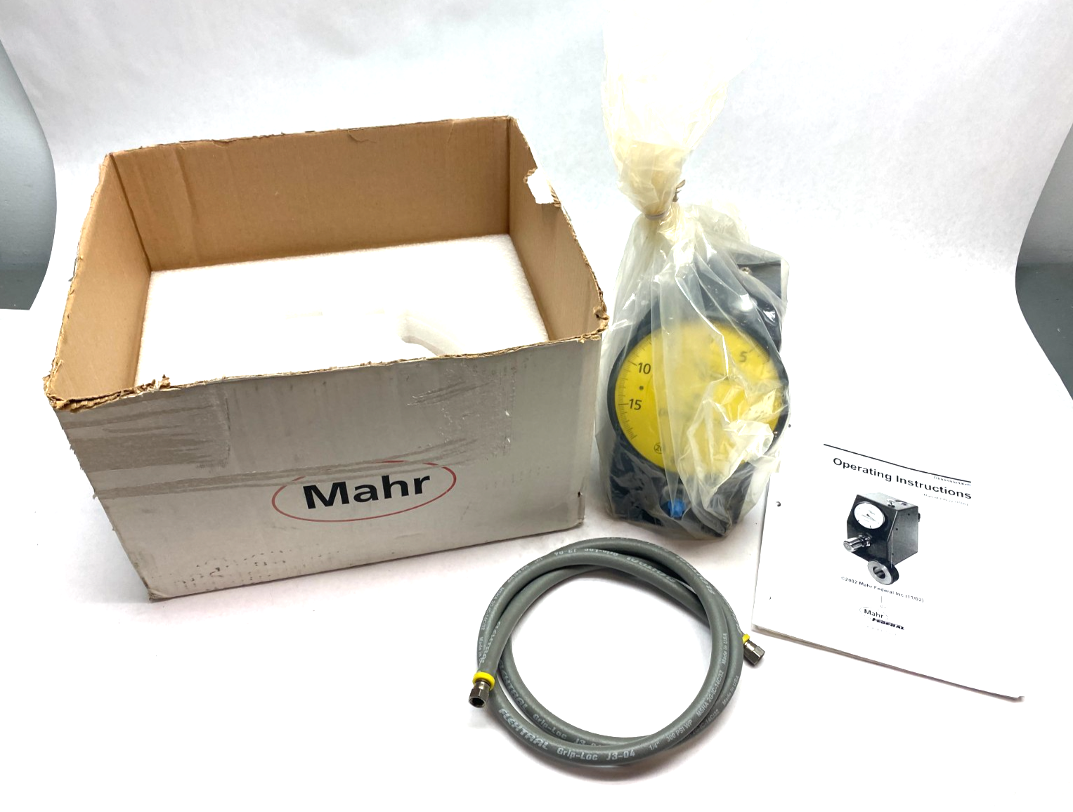 Mahr 2095200 Dimensionair 8000:1 Metric Mechanical Air Amplifier Kit - Maverick Industrial Sales