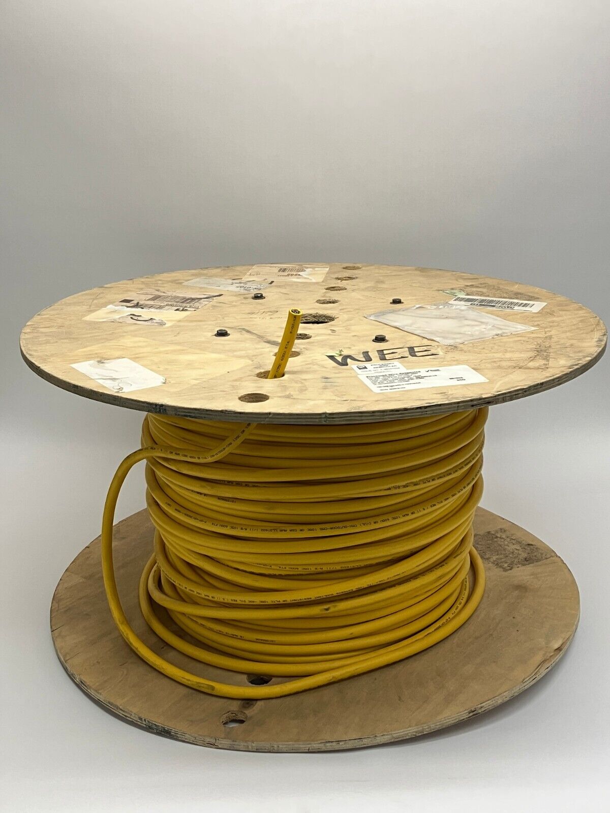 Turck RF50606 Cable 12X18 AWG Yellow PVC 600V CSA AWM I/II A/B 105C 100 FT - New – Open box - Maverick Industrial Sales