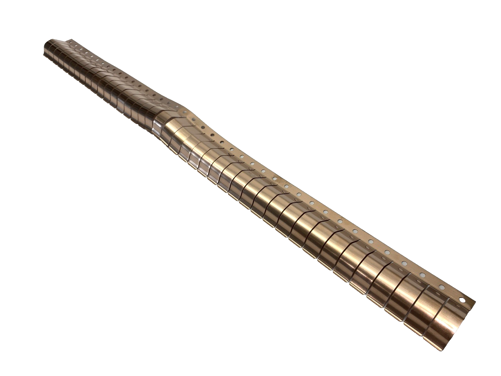 Thin Copper Fingestrip Contactor 40-Contact Fingers-7/16" 20" Overall Length - Maverick Industrial Sales