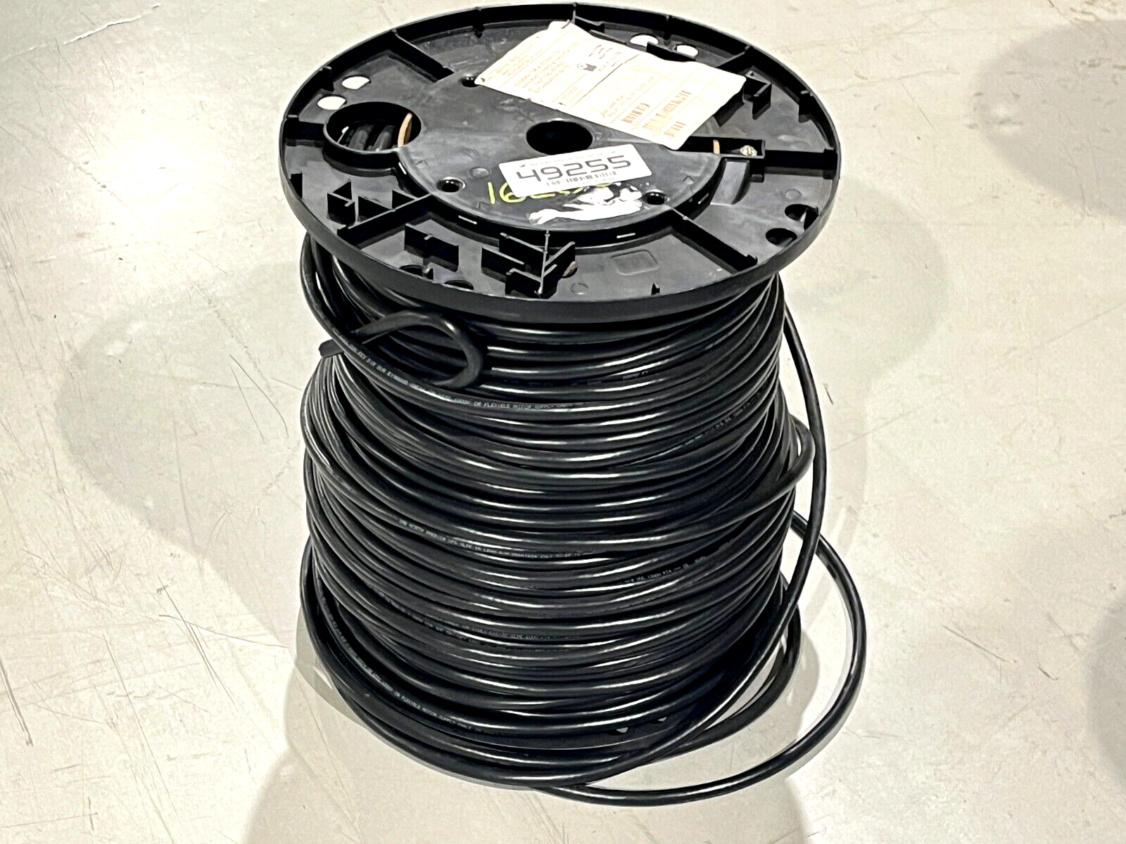 SAB 35661604 16 AWG 4C TC Foil & Braid PVC Black Wire 200FT ESTIMATED 60lb - Maverick Industrial Sales