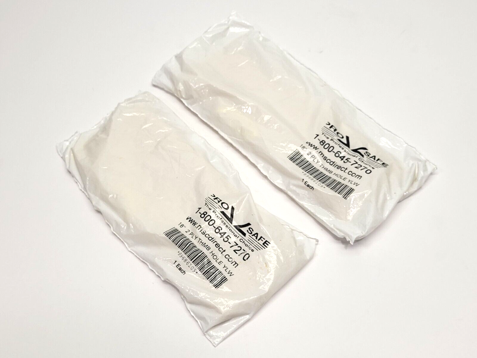 89686109 | Pro Safe Thumb Hole Yellow Sleeve 18" LOT OF 2 - New - Maverick Industrial Sales