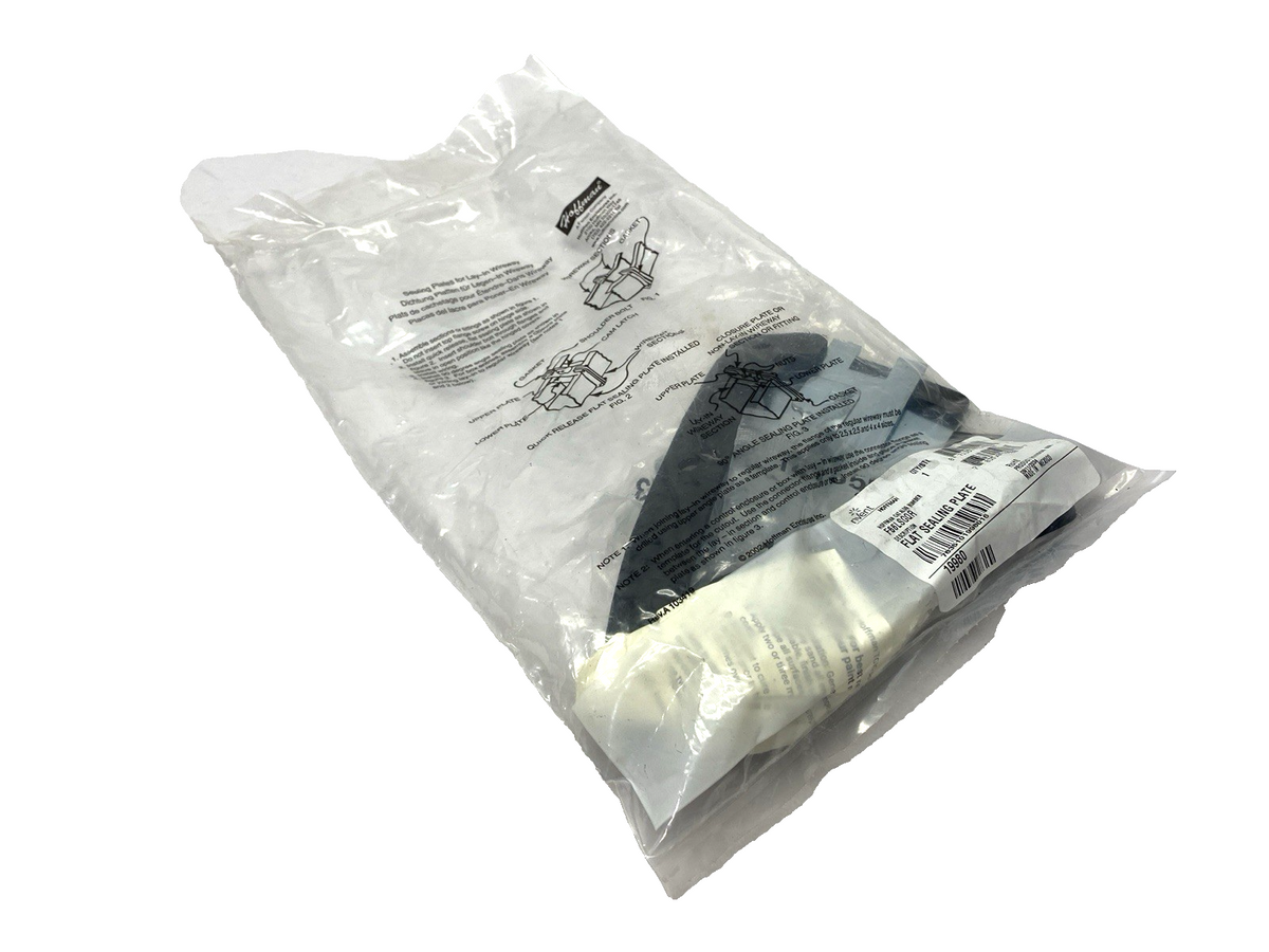 Hoffman F66LSGQR Flat Sealing Plate Cover & Gasket for Wireway 6" x 6" 19980 - Maverick Industrial Sales