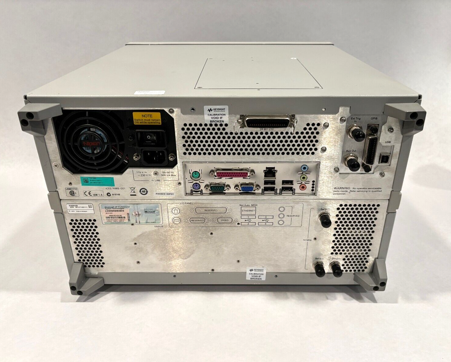 Agilent E5052B Signal Source Analyzer, 10 MHz - 7 GHz, MY47100111 - For parts or not working - Maverick Industrial Sales