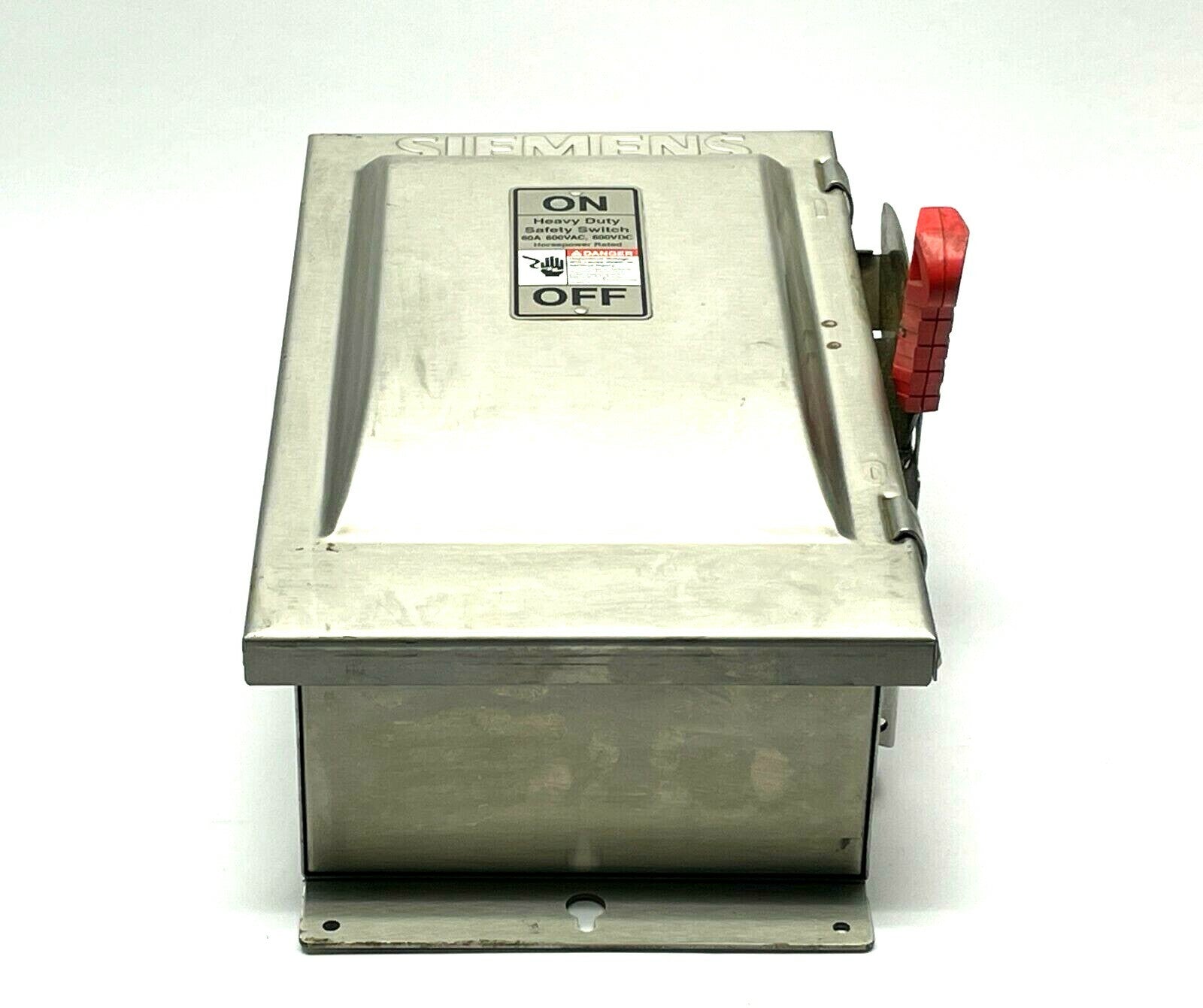 Siemens HNF362S Fusible Disconnect Switch 600V 3W 3P 60A - Maverick Industrial Sales