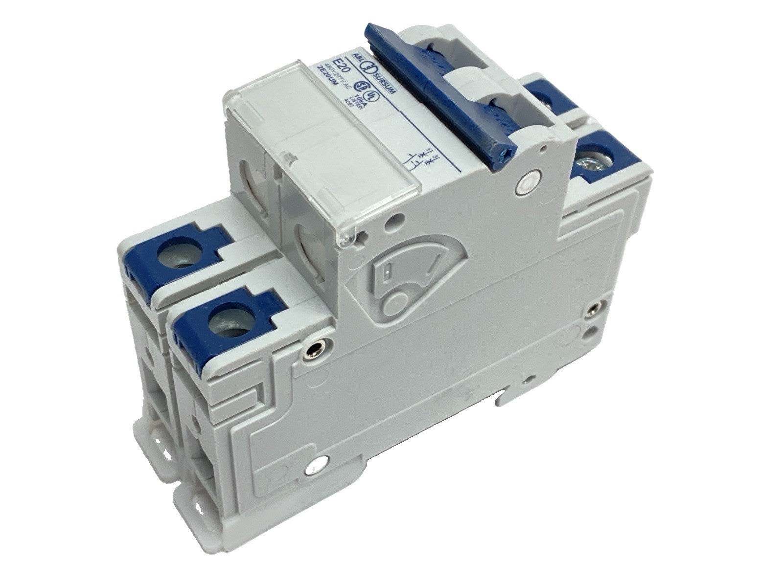 2E20UM | Altech Corp Thermal-Magnetic Circuit Breaker 2-Pole 20A 480Y/277VAC 80VDC - New – Open box - Maverick Industrial Sales