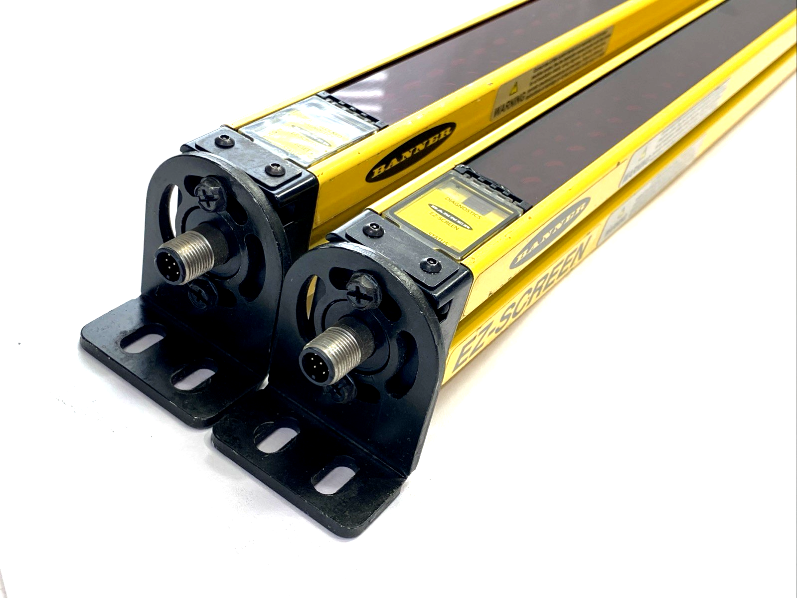 Banner SLER30-1350Q8 & SLSR30-1350Q8 Emitter & Receiver Safety Light Curtain SET - Used - Maverick Industrial Sales