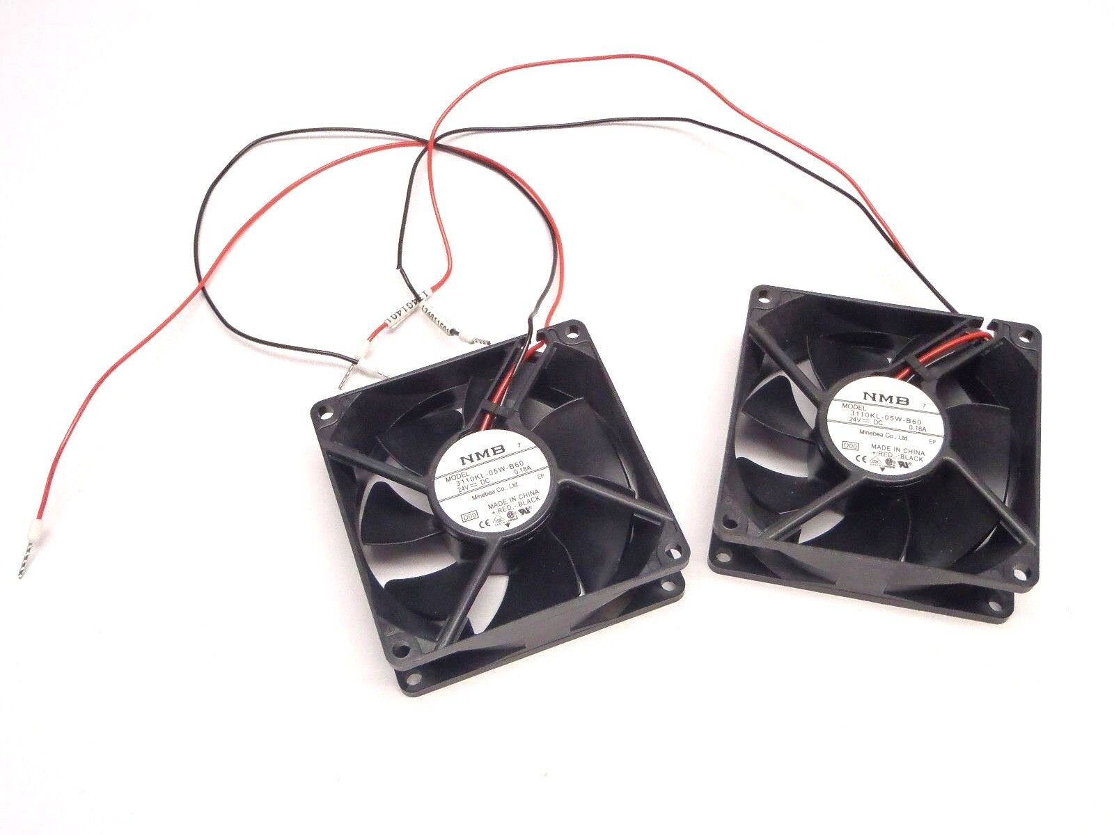 3110KL-05W-B60 | NMB Fans 24V=DC 0.18A LOT OF 2 - Open box - Maverick Industrial Sales