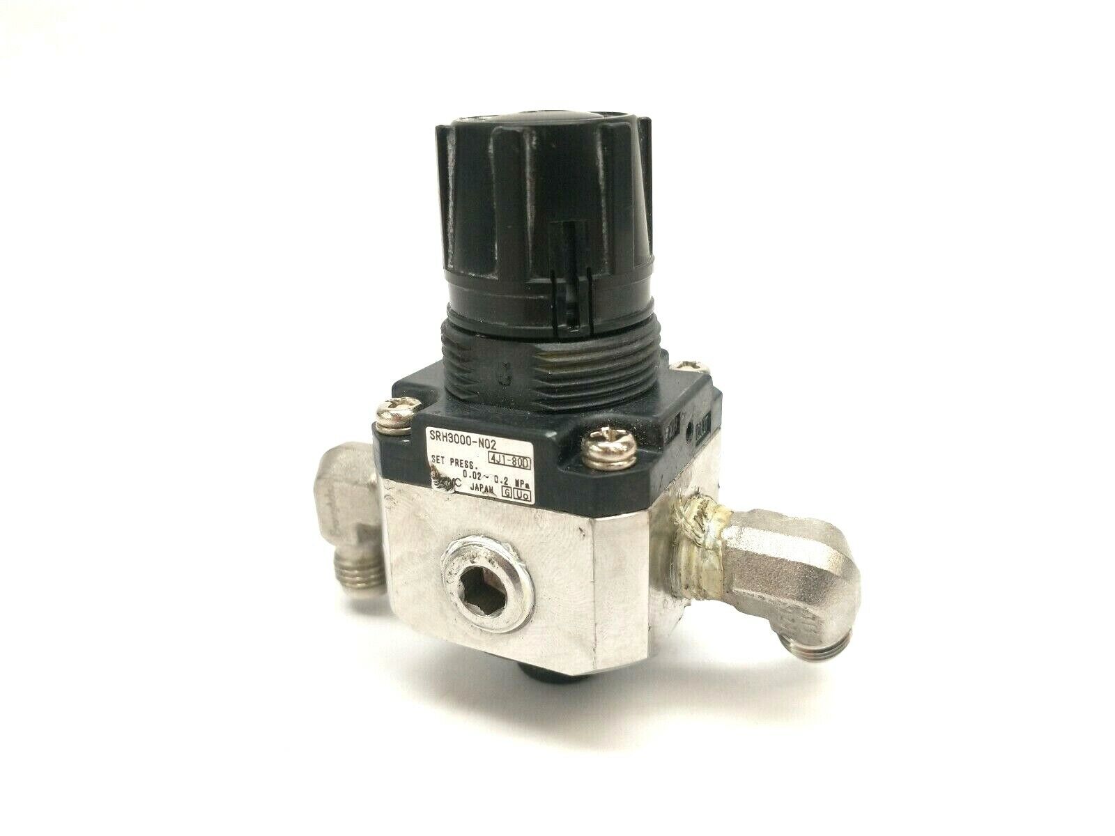 SRH3000-N02 | SMC Stainless Steel Clean Regulator 1/4" NPT - Used - Maverick Industrial Sales
