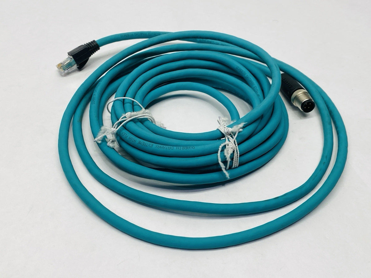 BCC0E8Z, BCC M414-E894-8G-672-ES64N9-050 | Balluff BCC0E8Z Industrial Ethernet Cable 5m BCC M414-E894-8G-672-ES64N9-050 - Used - Maverick Industrial Sales