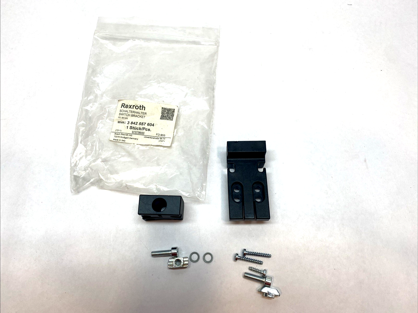 Bosch Rexroth 3842557604 Switch Bracket SH 2/S - Maverick Industrial Sales