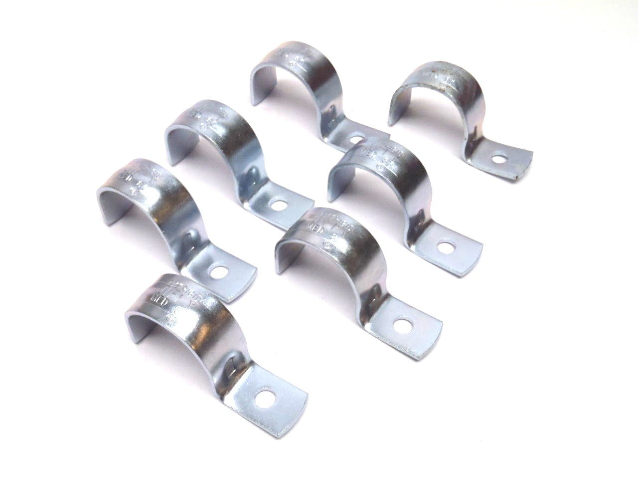 Minerallac Jiffy MED80 One Hole 1-1/2" Rigid Conduit Clip Fastener LOT OF 7 - Maverick Industrial Sales