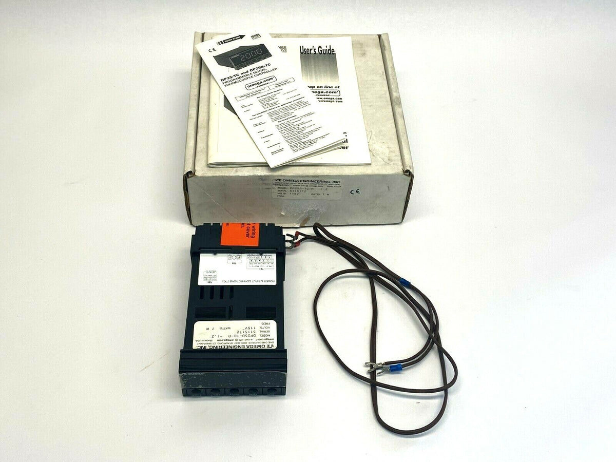 Omega DP25B-TC-R-1.2 Thermocouple Temperature Meter - Maverick Industrial Sales