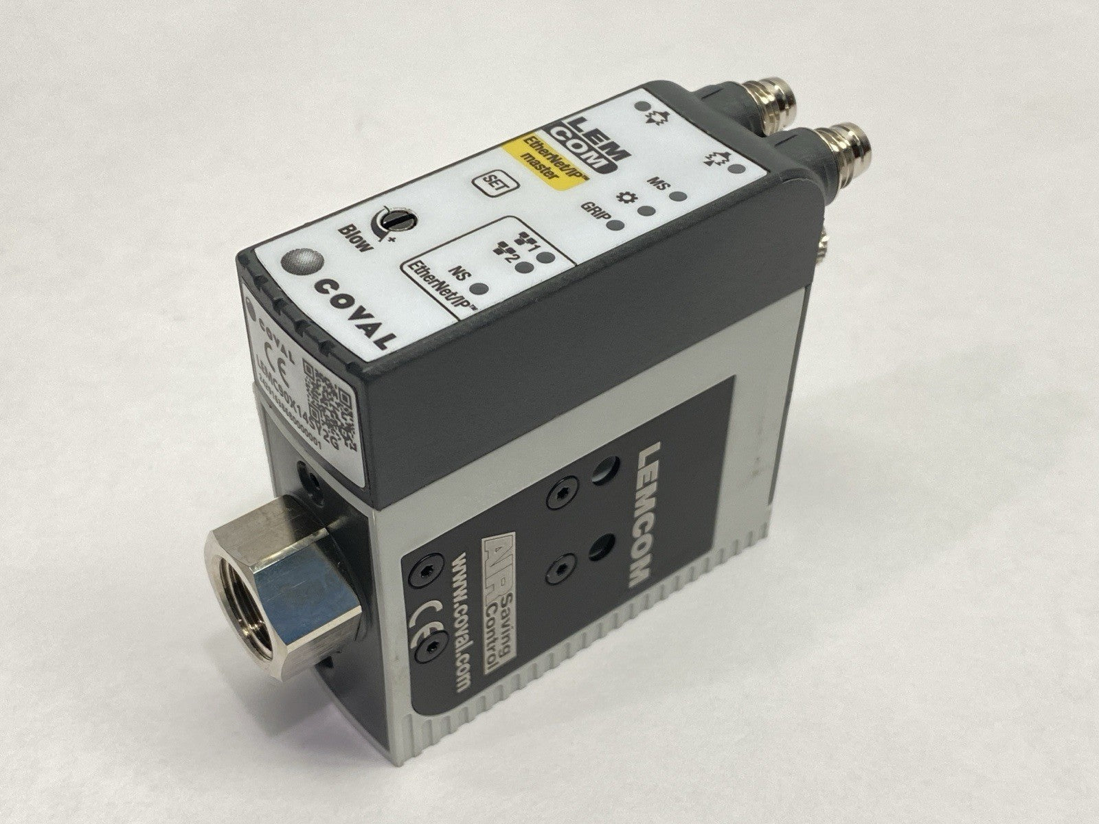 LEMC90X14SY2G | Coval EtherNet/IP Master Stand Alone Mini Vacuum Pump - Used - Maverick Industrial Sales