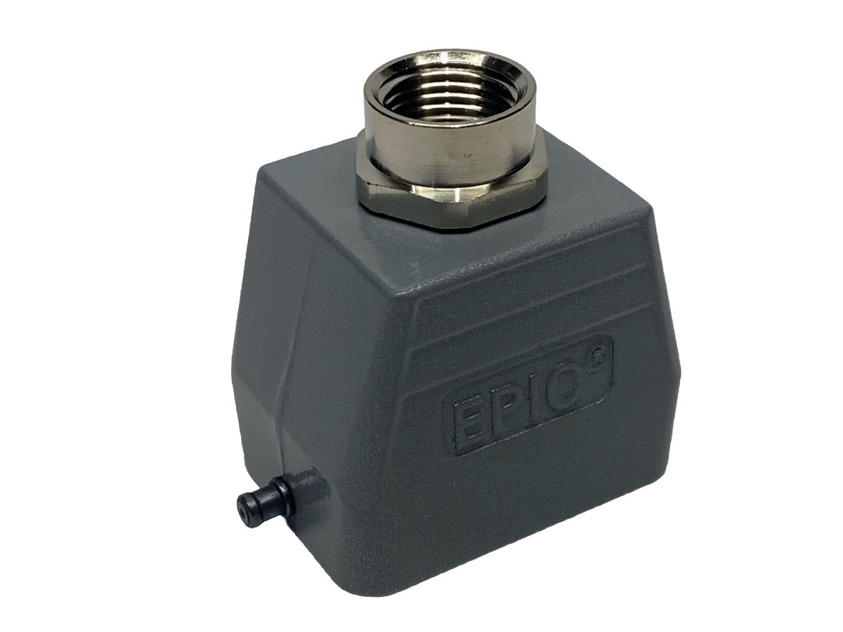 100110NP | Lapp EPIC HB 6 Standard Hood Top Entry 1/2" NPT - New – Open box - Maverick Industrial Sales