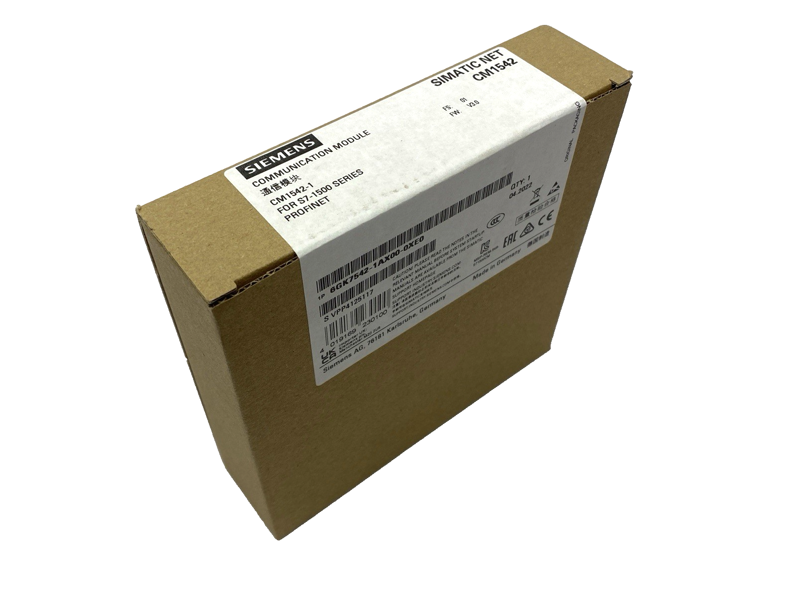 Siemens 6GK7542-1AX00-0XE0 SIMATIC S7-1500 Communication Module CM1542-1 - Maverick Industrial Sales