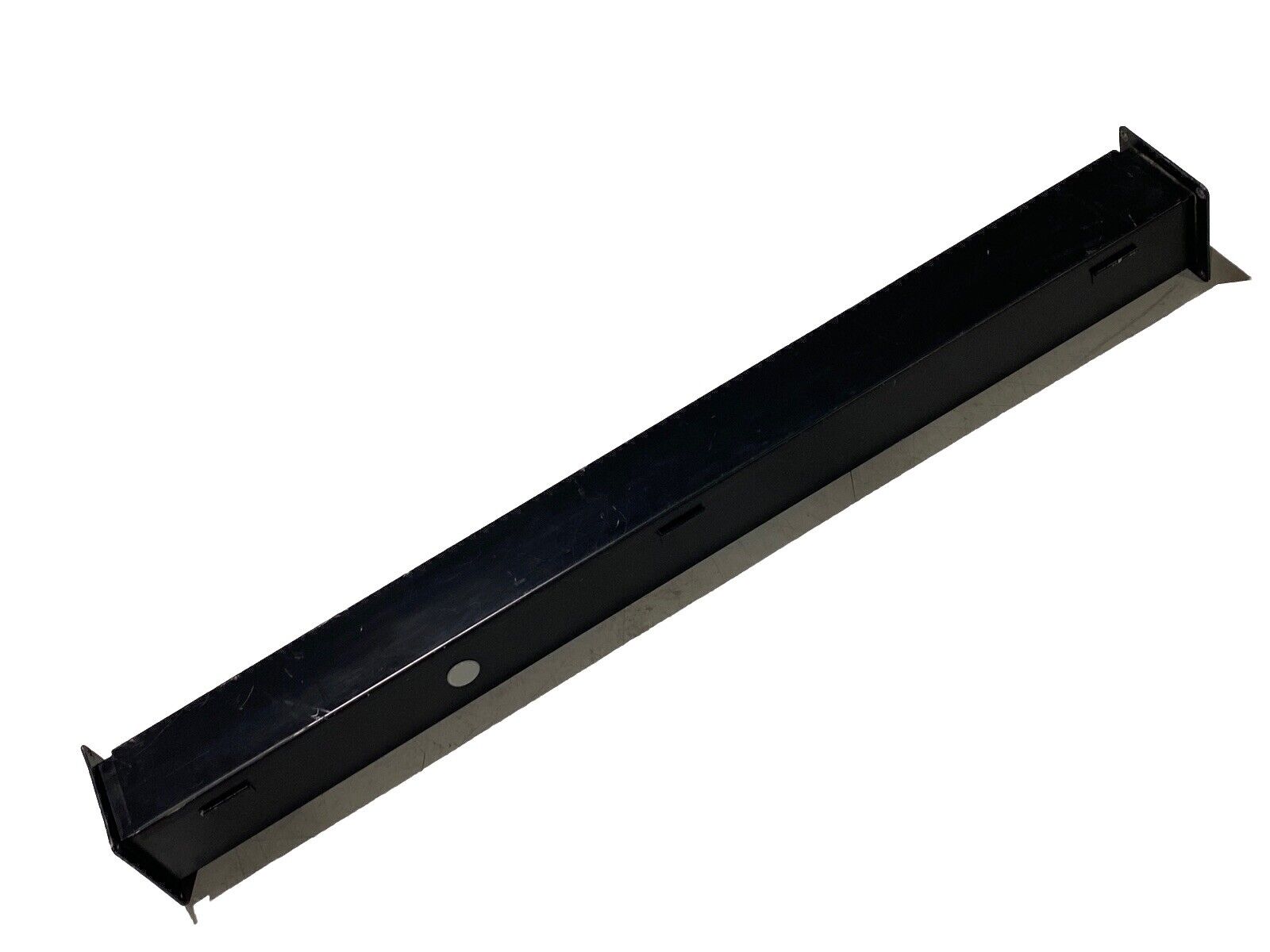 Hoffman F44W48 nVent Straight Section Feed-Through Type 12 4" x 4" x 48" Black - Used - Maverick Industrial Sales