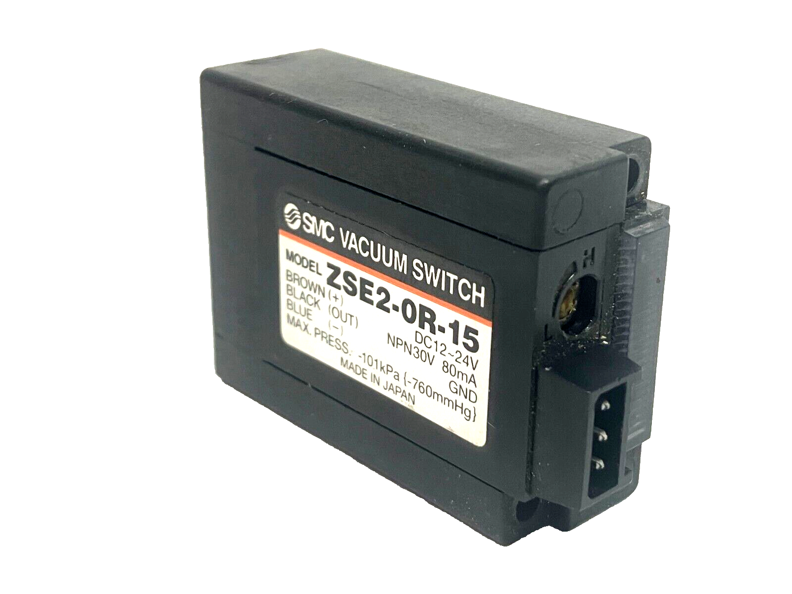 SMC ZSE2-0R-15 Vacuum Switch - Used - Maverick Industrial Sales