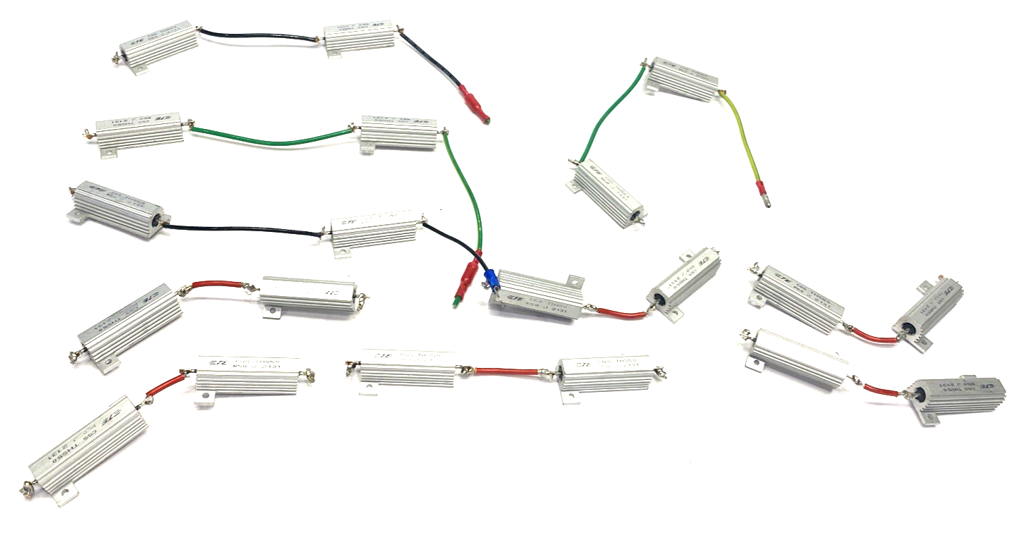 CGS THS50R50J Wirewound Resistor 0.5 ohm, 50W - 5% 1.25 kV, Axial Lead LOT OF 20 - Maverick Industrial Sales