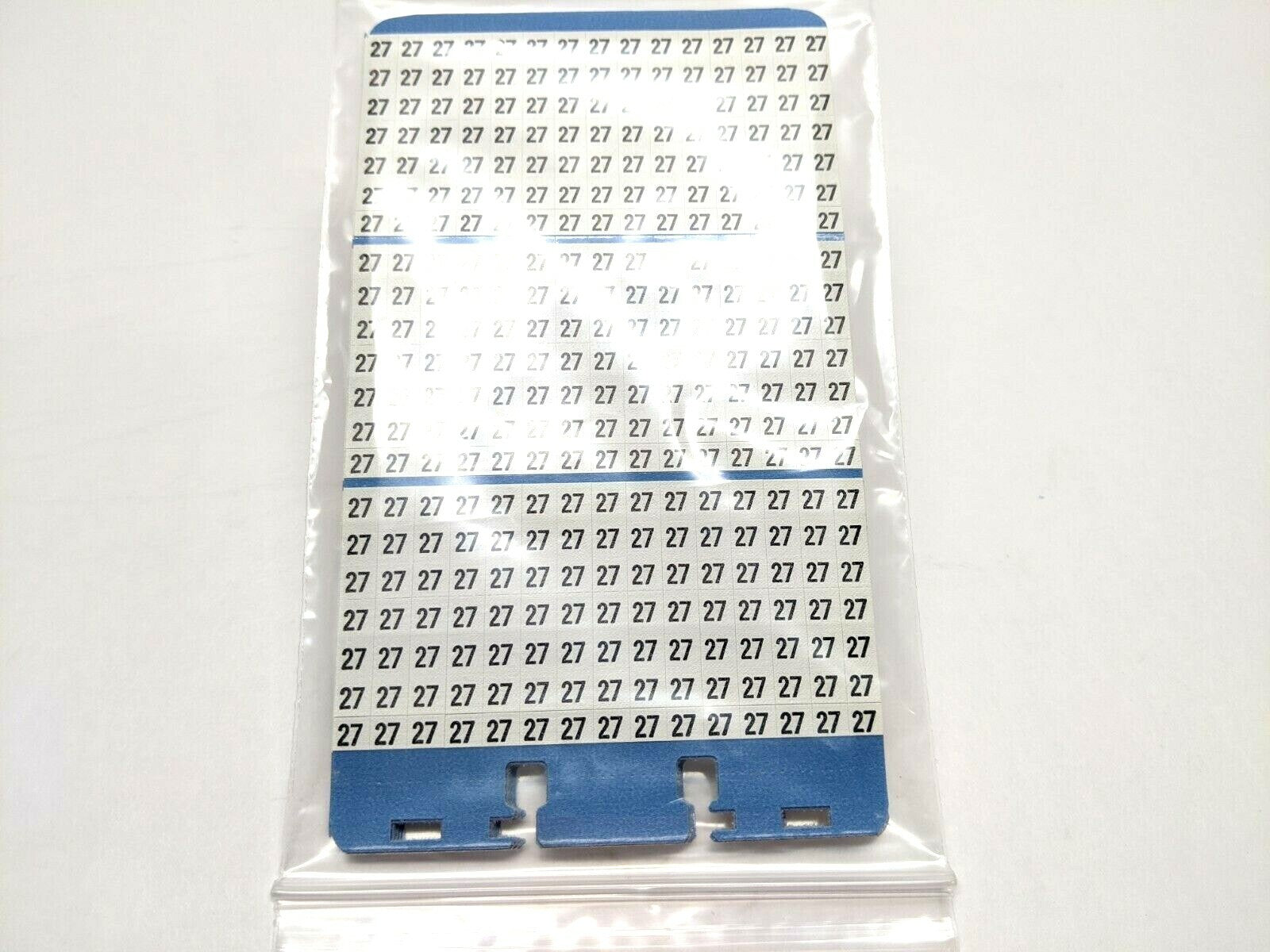 Brady WM-27 Vinyl Cloth Wire Marker LOT OF 10 Sheets - New – Open box - Maverick Industrial Sales