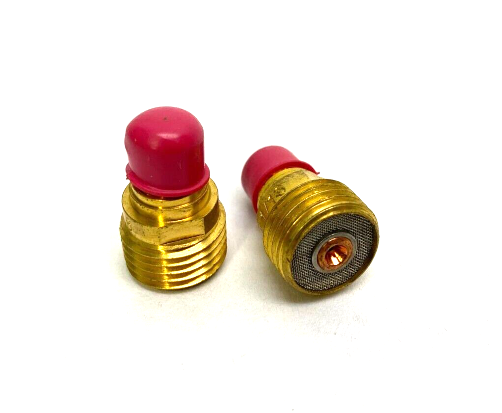 45V43 Gas Lens Collet Body 1/16", 1.6mm for TIG Welding Torch 9/20/25 LOT OF 2 - Maverick Industrial Sales